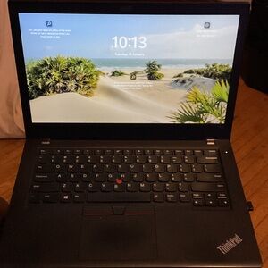 Lenovo ThinkPad Sleek Black Laptop T480